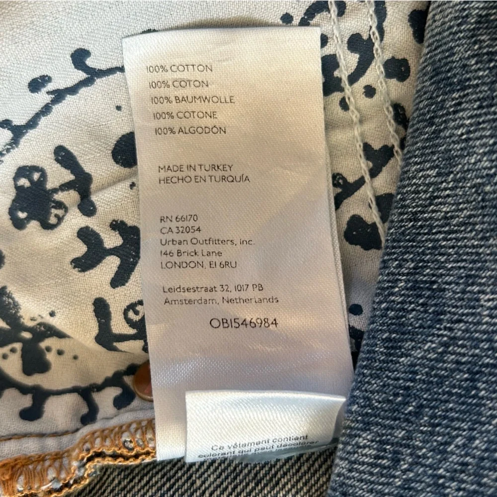 Free People | Women’s medium blue Curvy Siren Low Rise button fly jeans, size 35